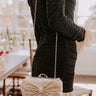 Simply Grand Rhinestone Embellished Clutch in Champagne Image - 1