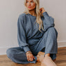 Fireside Cozy Cable Knit Sweater Top Image - 1