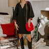 Soho Sleek Mini Dress in Black Image - 1