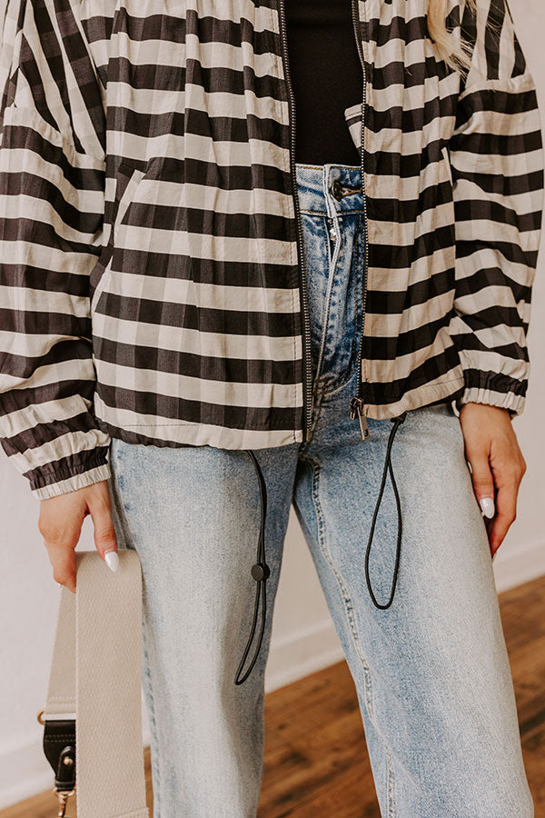Maine Morning Stripe Lightweight Jacket Image - 3