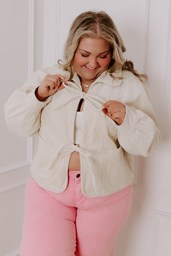 Countryside Cutie Corduroy Jacket Curves Image - 2