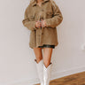 Cappuccino Cozy Wool-Blend Jacket Image - 1