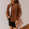 Cozy Moment Corduroy Jacket in Chocolate Image - 1