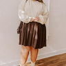 Pumpkin Patch Pretty Plaid Mini Dress Curves Image - 1