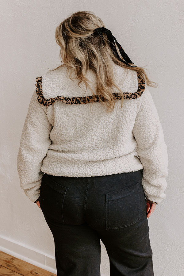 Uptown Cozy Sherpa Jacket Curves Image - 5