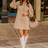 Chasing Sunsets Embroidered Mini Dress Image - 1