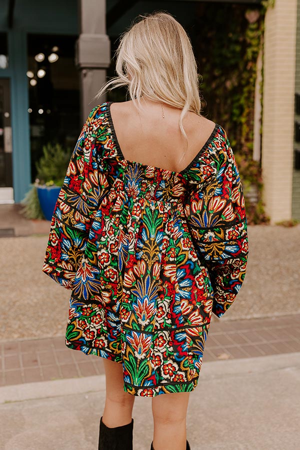 Sweet Embrace Floral Mini Dress - Impressions Online Boutique