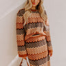 Coffee Shop Cuddles Knit Sweater Top Image - 1