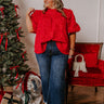 Holiday Happiness Jacquard Top Curves Image - 1