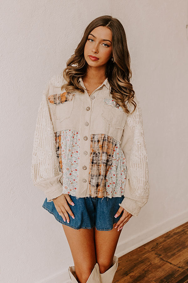 Patio Brunch Plaid Jacket Image - 1