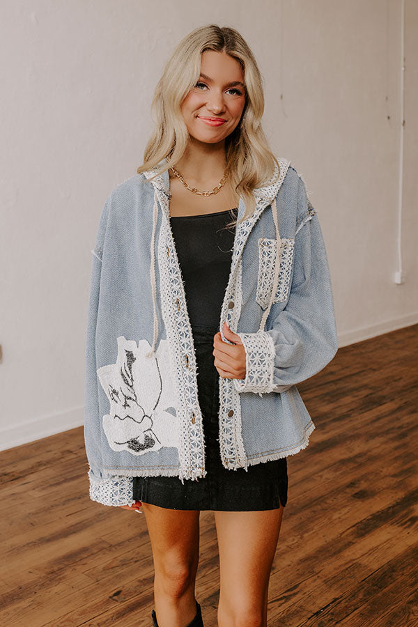 Tucson Mornings Lightweight Denim Jacket Image - 2