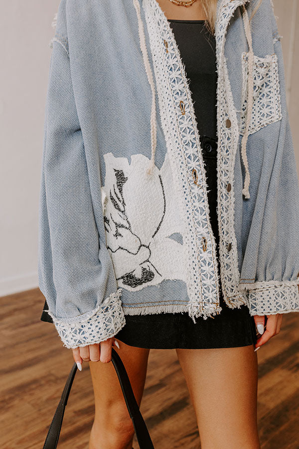 Tucson Mornings Lightweight Denim Jacket Image - 3