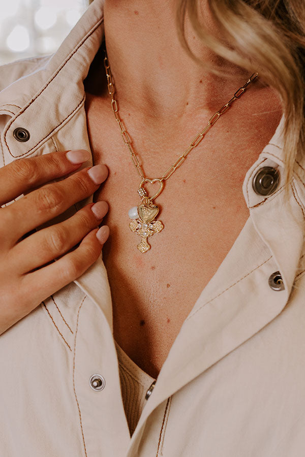 Full Of Grace Charm Necklace Image - 3