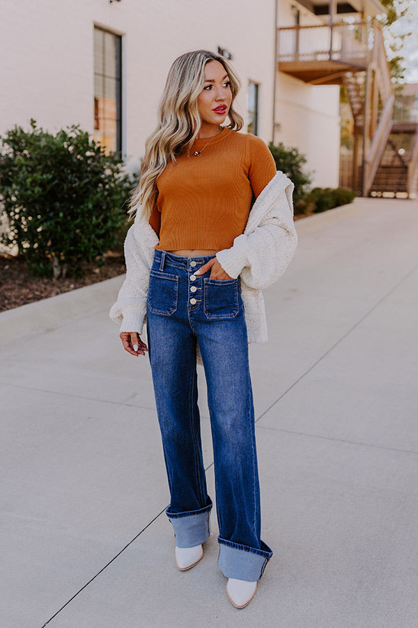 RISEN Winona High Waist Wide Leg Jean Image - 1