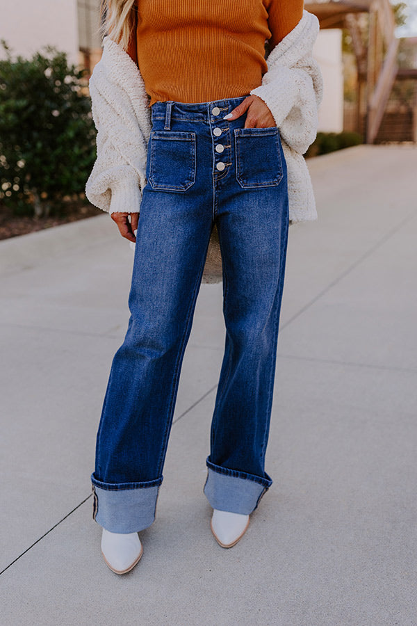 RISEN Winona High Waist Wide Leg Jean Image - 2