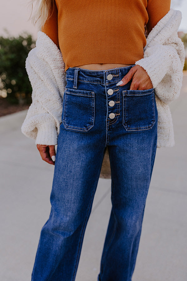 RISEN Winona High Waist Wide Leg Jean Image - 4