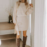 Cue The Charm Knit Sweater Dress Image - 1