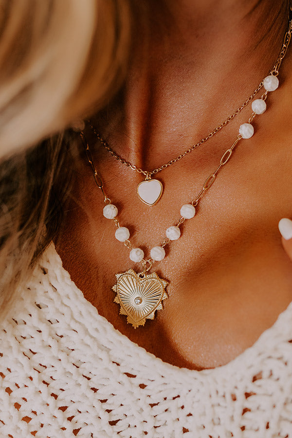 First Love Layered Necklace Image - 2
