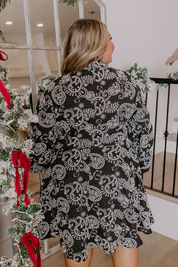 Blissful Beginnings Embroidered Mini Dress Curves Image - 4