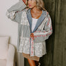 Wildflower Fields Denim Jacket in Light Wash Image - 1