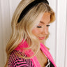 Velvet Dreams Headband in Black Image - 1