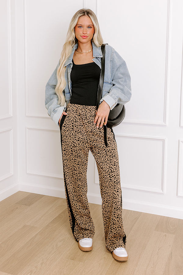 The Lucy High Waist Knit Pants Image - 1