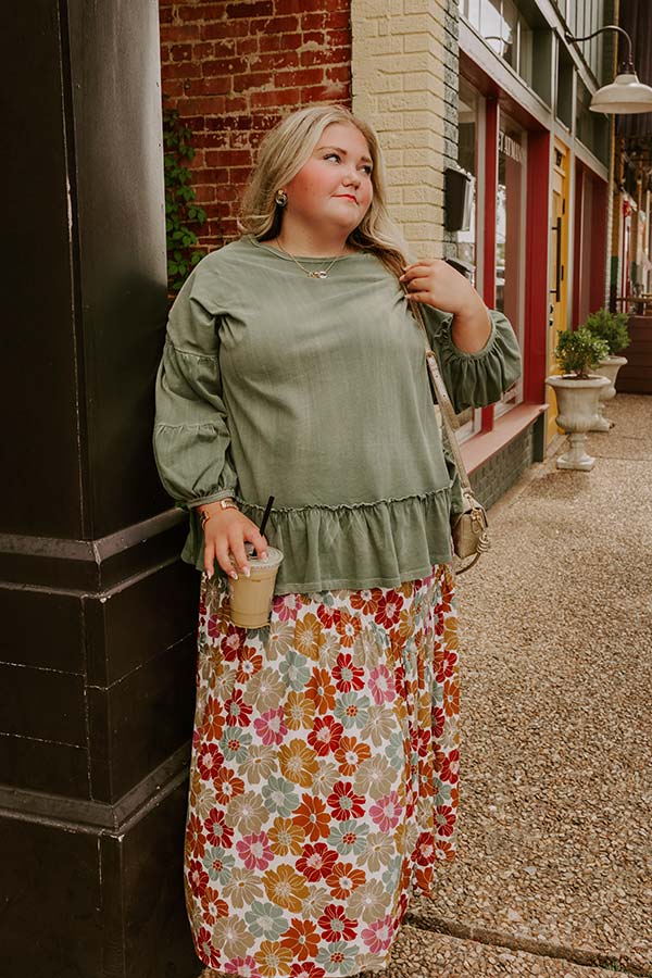 Romance Novel Vintage Wash Top Curves Image - 2