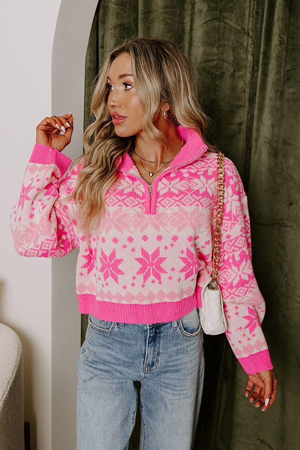Ski Lodge Cutie Knit Sweater Image - 1