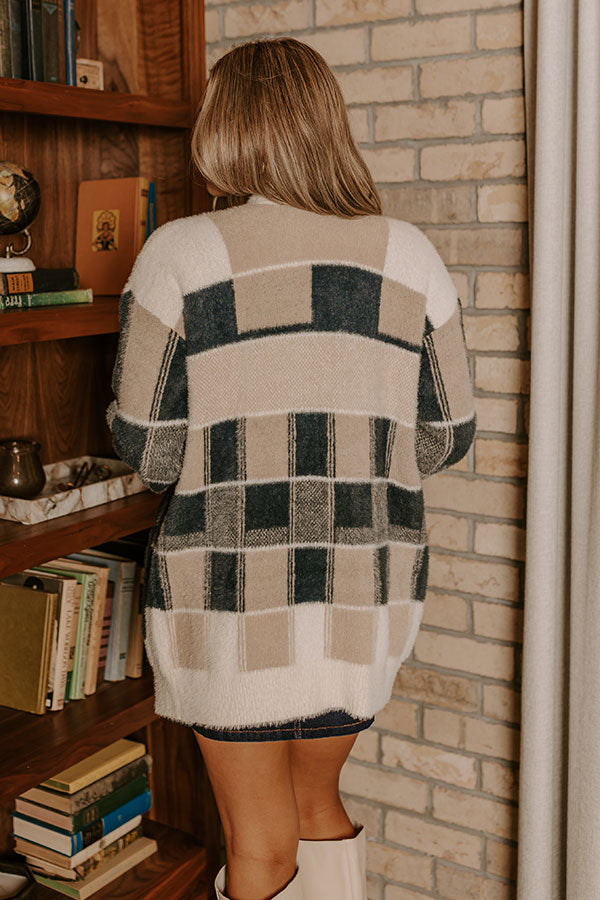 Small Town Bistro Eyelash Knit Cardigan Image - 4