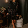 More Vino Please Velvet Mini Dress Image - 1