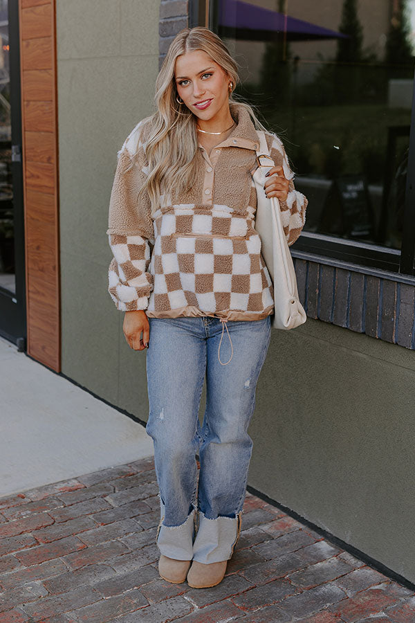 Chill Mode Sherpa Pullover Image - 1