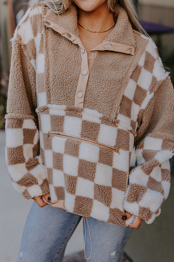 Chill Mode Sherpa Pullover Image - 2