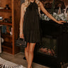 Charming Smile Satin Mini Dress Image - 1