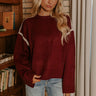 Mindful Matter Embroidered Sweater Image - 1