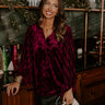 Cheers To This Velvet Top Image - 1