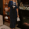 Toast To Fabulous Velvet Midi Image - 1