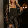 Posh Moment Embroidered Top Image - 1