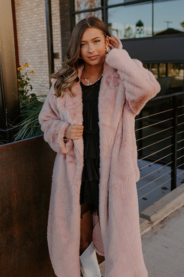 Milan Mornings Plush Coat Image - 3