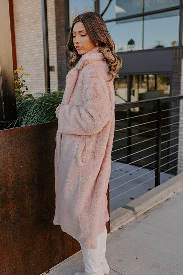 Milan Mornings Plush Coat Image - 4
