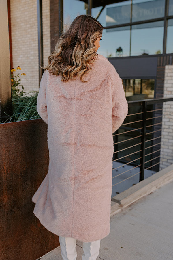 Milan Mornings Plush Coat Image - 5