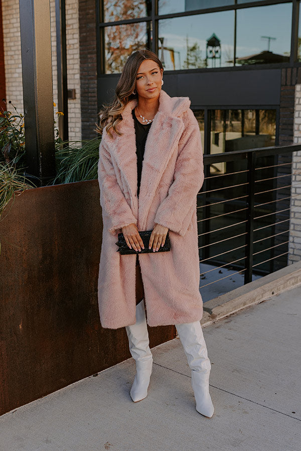 Milan Mornings Plush Coat Image - 1