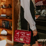 First Class Moment Patent Purse in Red Image - 1