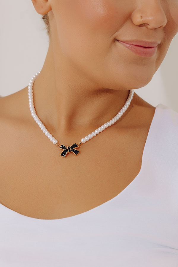 It's In The Details Pearl Necklace