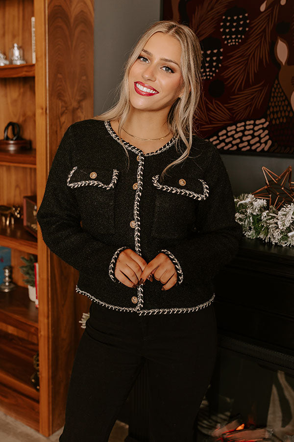 Chic A La Mode Knit Jacket Image - 2
