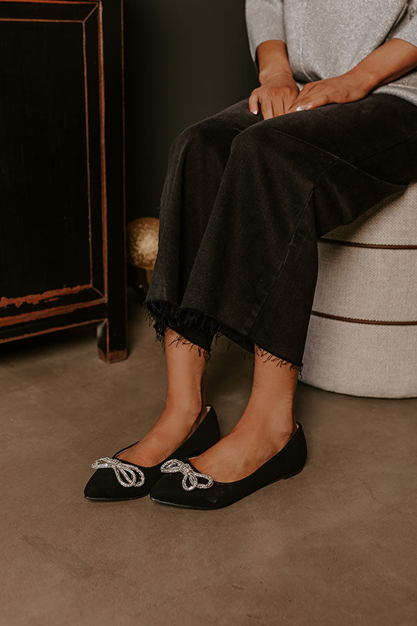 The Fiona Faux Nubuck Flats Image - 3