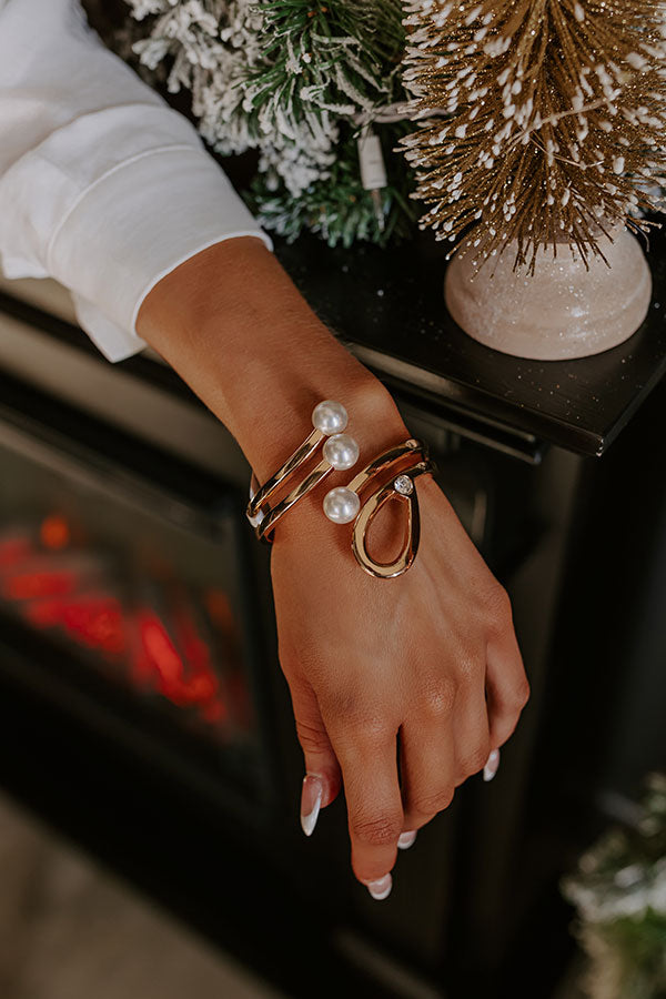 Chit Chat Over Cocktails Cuff Bracelet Image - 1