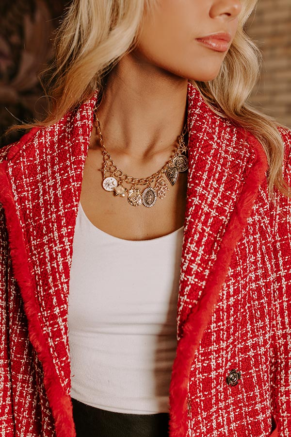 Boho Vibe Charm Necklace Image - 1