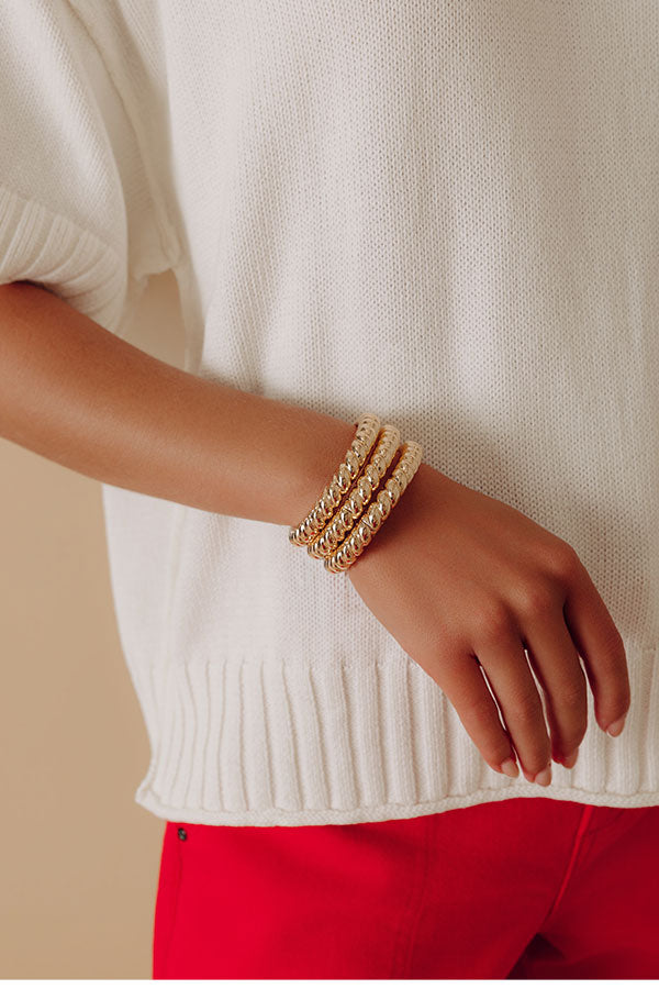 Classy And Chic Cuff Bracelet Set