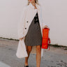 London Fog Plush Coat in Cream Image - 1