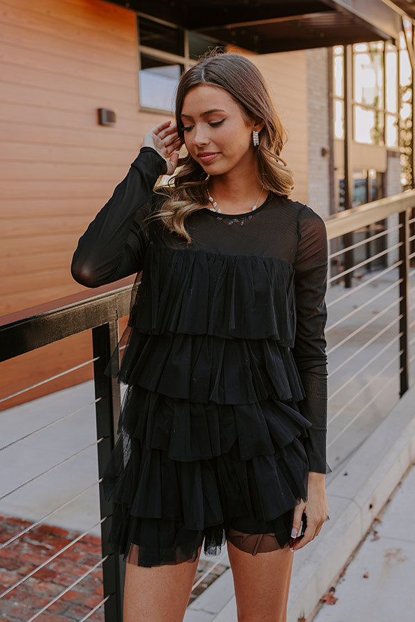 Martinis For Two Tiered Romper Image - 1